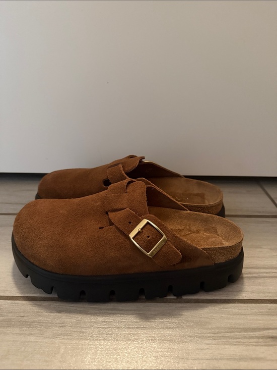 Birkenstock Other - NWOT Womens Papillio by Birkenstock® Boston Chunky Sandal - Dark Tea Size 38